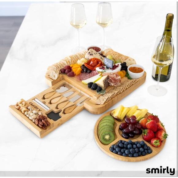 SMIRLY Charcuterie Boards Gift Set - Picture 1 of 6